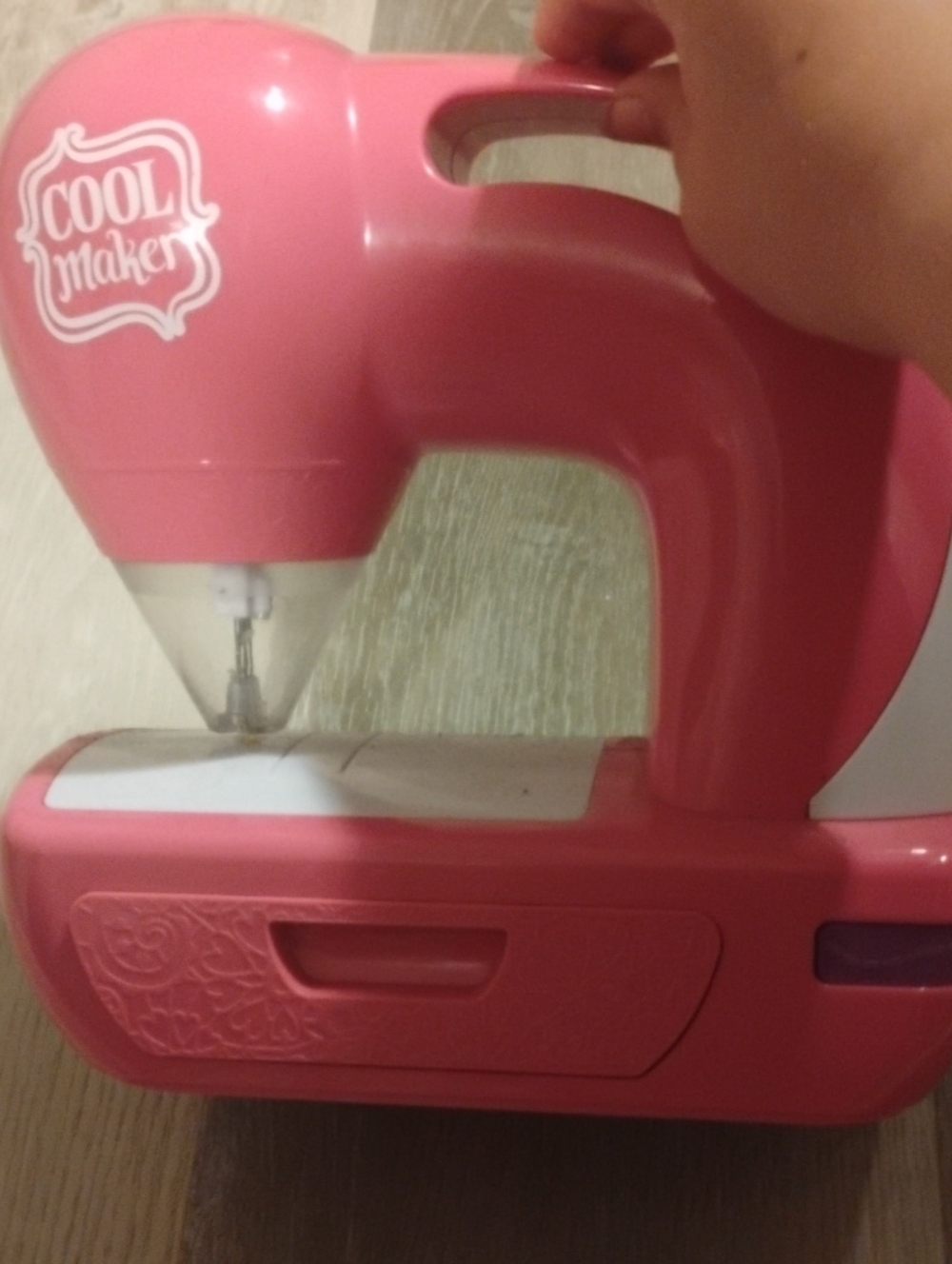 Pink Mini Sewing Machine - Portable Craft Sewing Tool